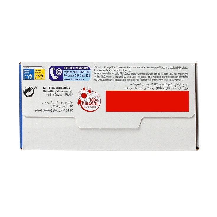 galleta 0%azúcar marbú dorada, 200g