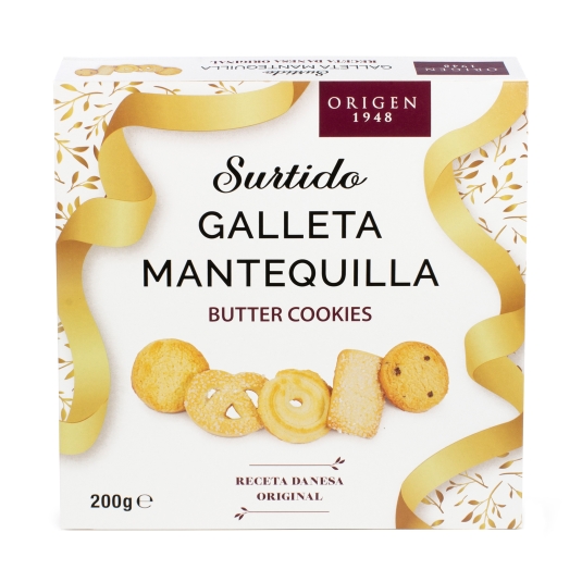surtido galleta mantequila, 200g