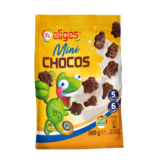 galletas mini chocos, 500g