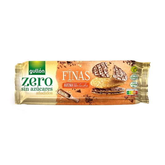 galletas zero finas avena chocoleche, 150g