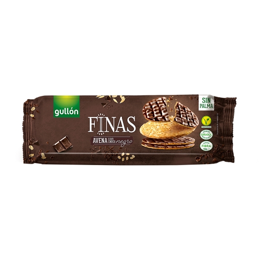 galletas finas avena choco negro, 150g