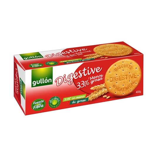 galleta digestive 33% menos grasa, 250g