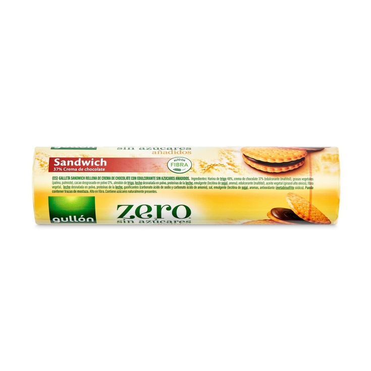 galletas sandwich chocolate zero, 250g