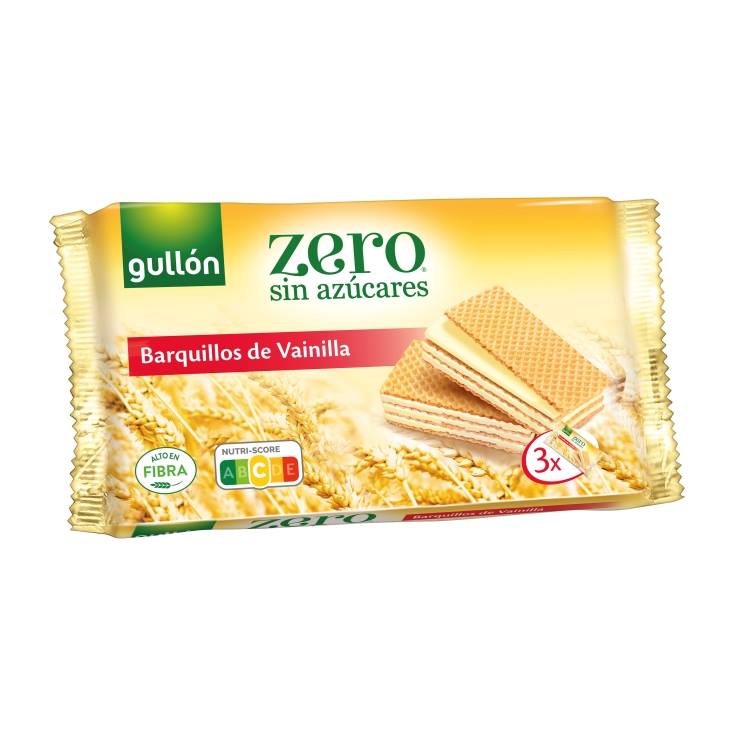 barquillos vainilla sin azúcares zero, 180g