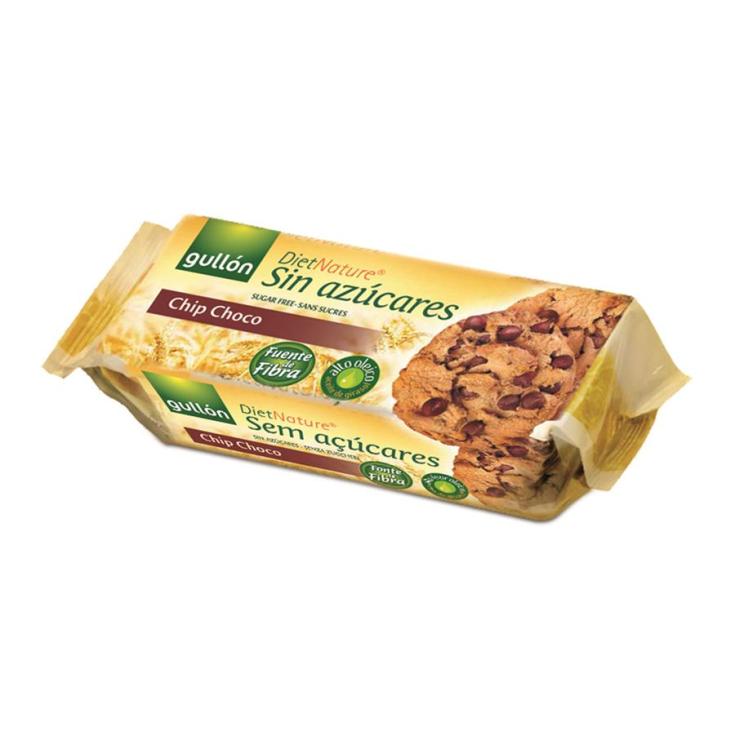 Galletas Gullón Chip Choco Sin Gluten Sin Azúcar Paquete x 130 gr