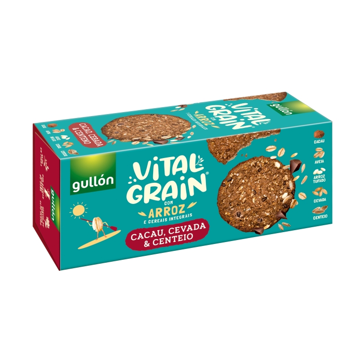 galletas c/arroz/cacao/cebada/centeno, 250g