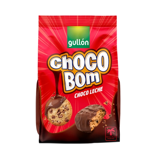 galletas bañada chocobom leche, 200g