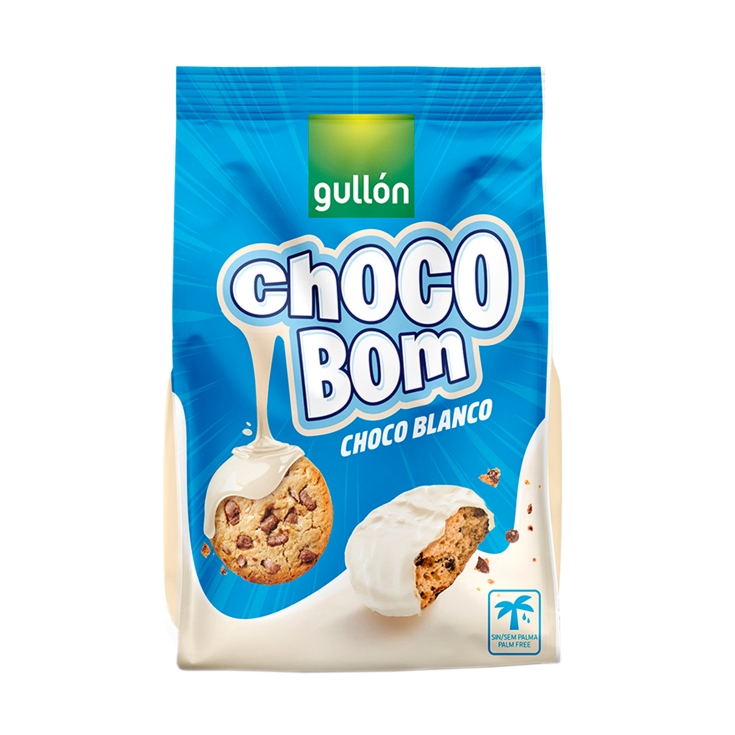 galletas bañada chocobom blanco, 200g