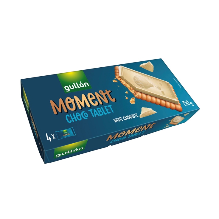 galleta choco.blanco tablet moment, 150g