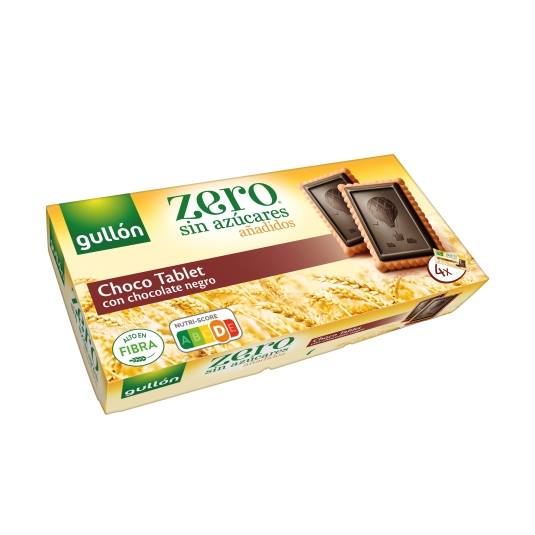 galletas choco tablet sin azúcar zero, 150g