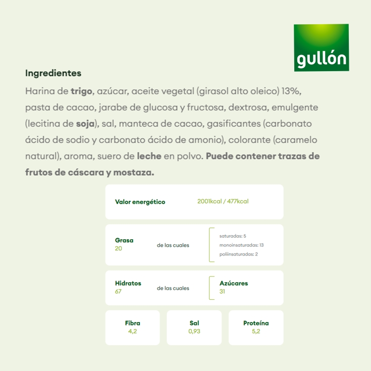 galleta mini cookies choco bom, 160g