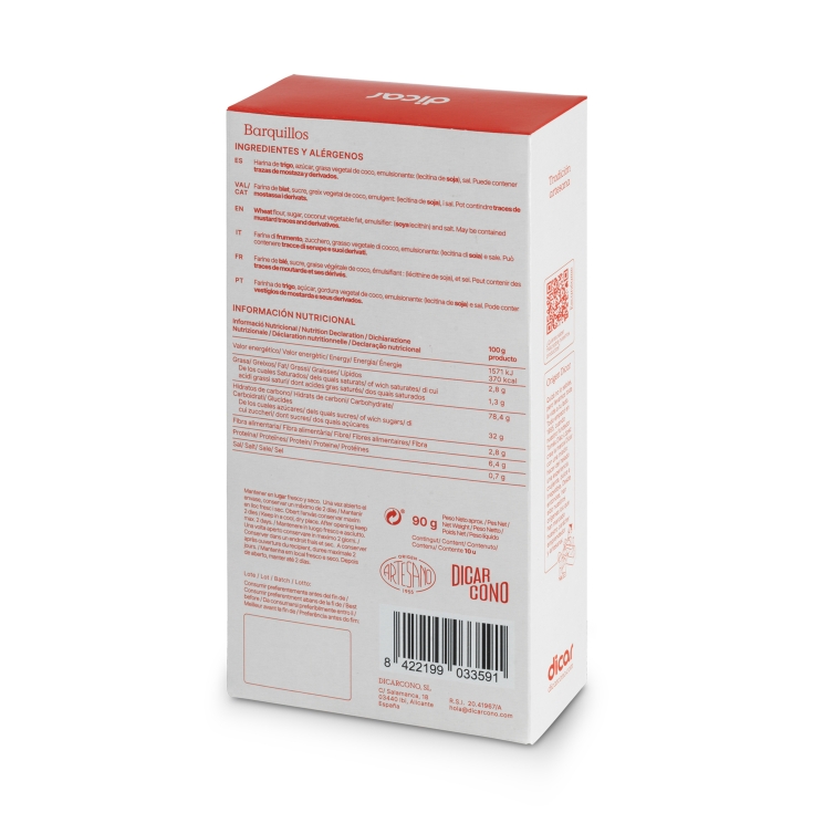 conos galletas helados, 10ud