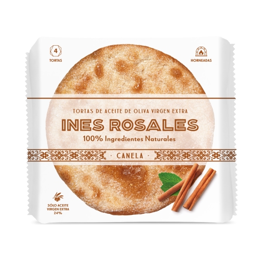 tortas de aceite con canela 4ud, 120g