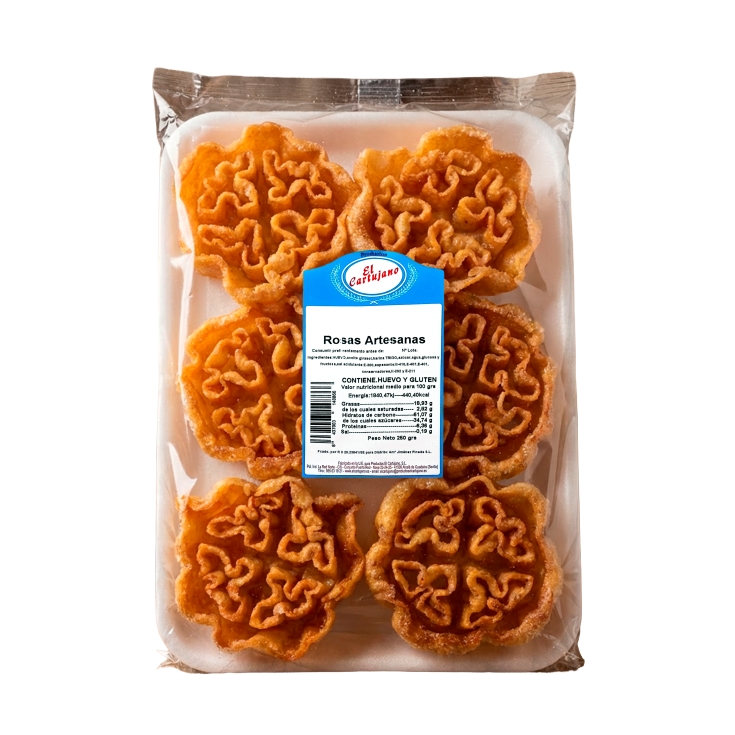 rosas artesanas, 250g