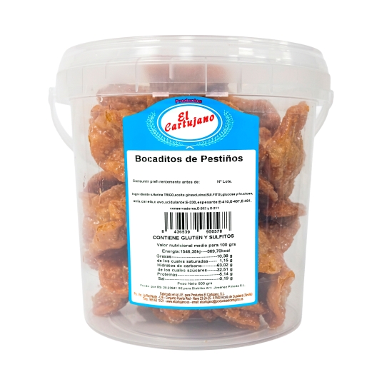 pestiños cubo, 800g