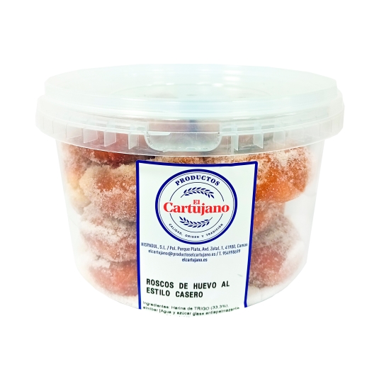 roscos de huevo caseros cubo, 1kg