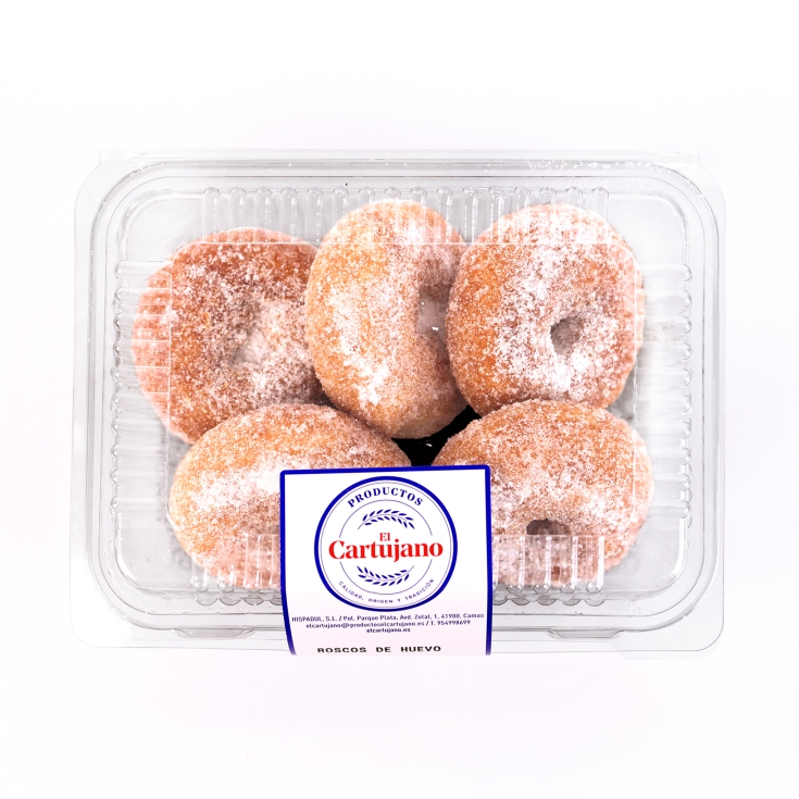 roscos de huevo caseros, 400g