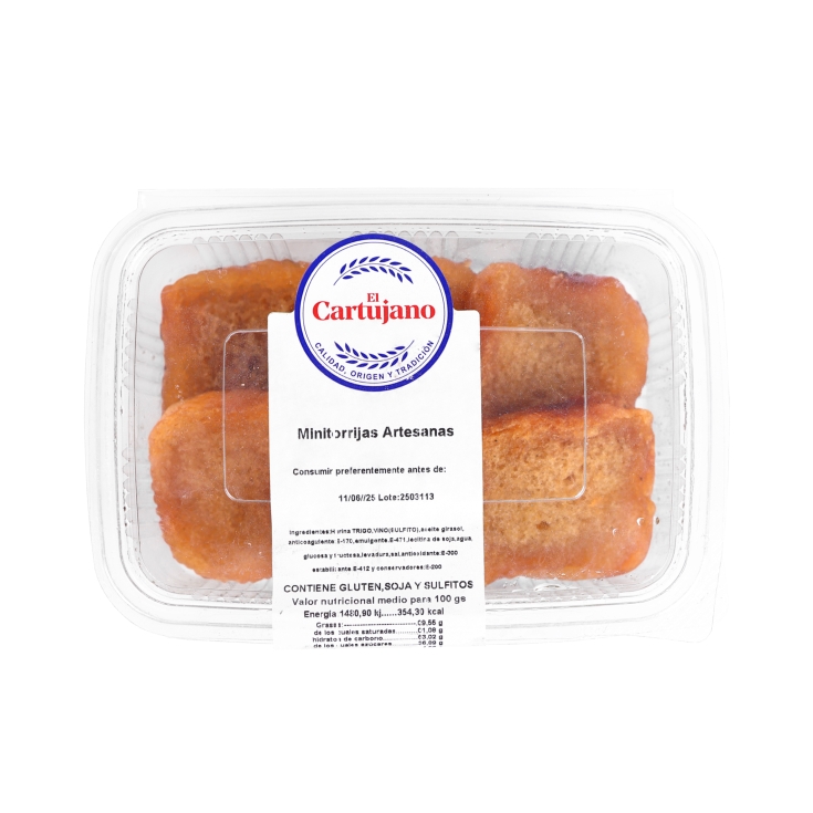 minitorrijas artesanas, 280g