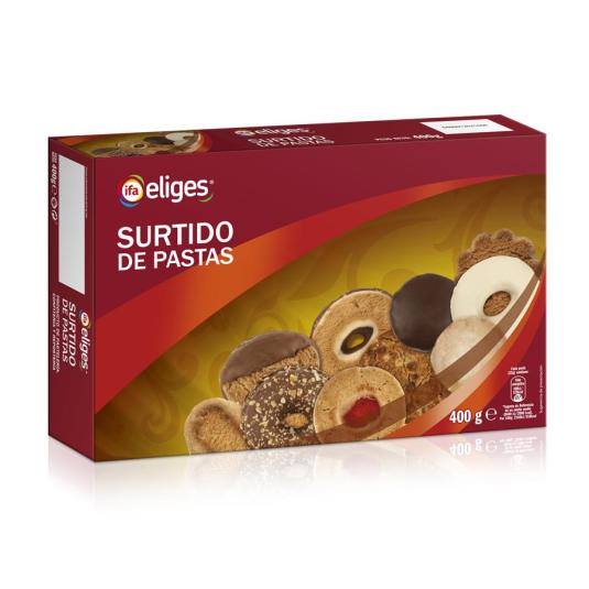 pastas surtidas, 400g