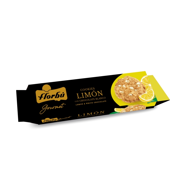 cookies limón chocolate blanco, 120g