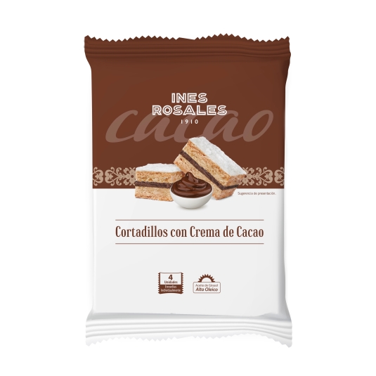 cortadillos crema cacao 4ud, 144g