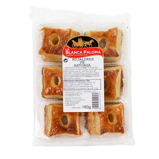 hojaldre miel, 180g