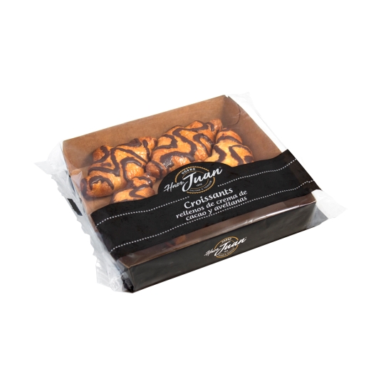 cajita croissant cacao rayado 5ud, 178g