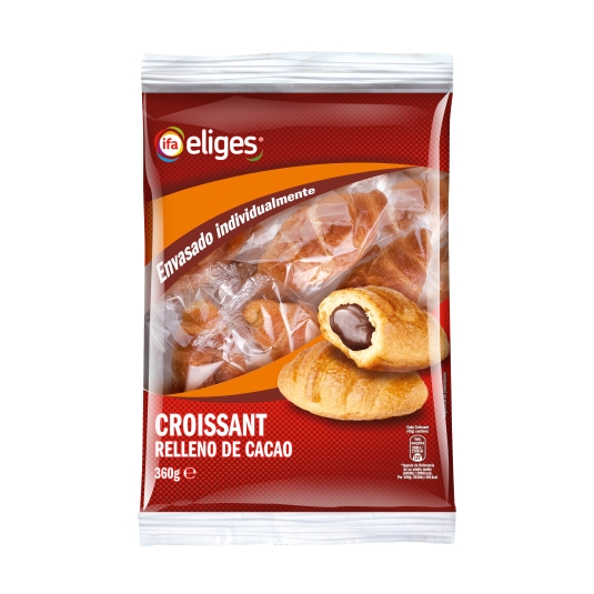 croissants relleno cacao, 360g