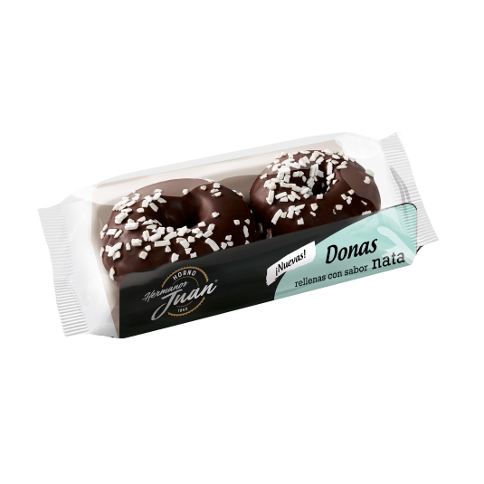 donas rellenas nata 2ud, 150g