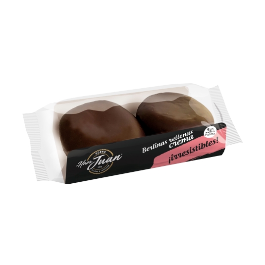 berlinas rellenas de crema 2ud, 184g