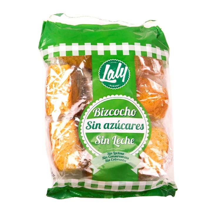 bizcocho sin azúcar sin leche, 450g