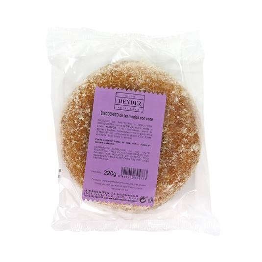 bizcocho de las monjas coco, 200g