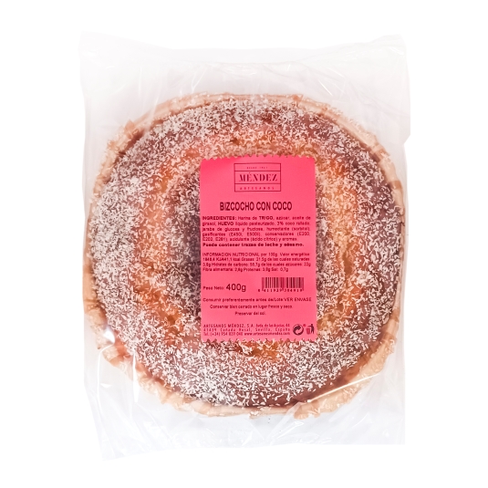 bizcocho coco, 400g