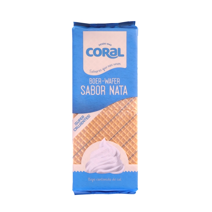 barquillos sabor nata, 330g
