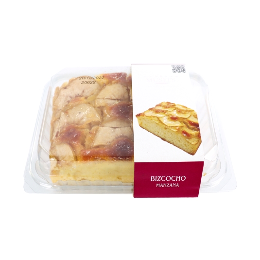 bizcocho manzana, 400g