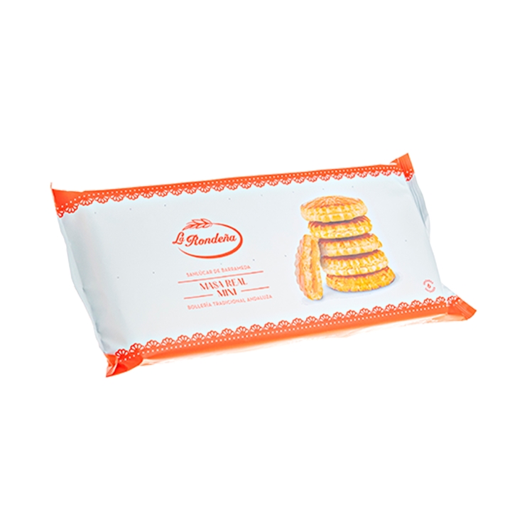 tortas mini masa real, 180g