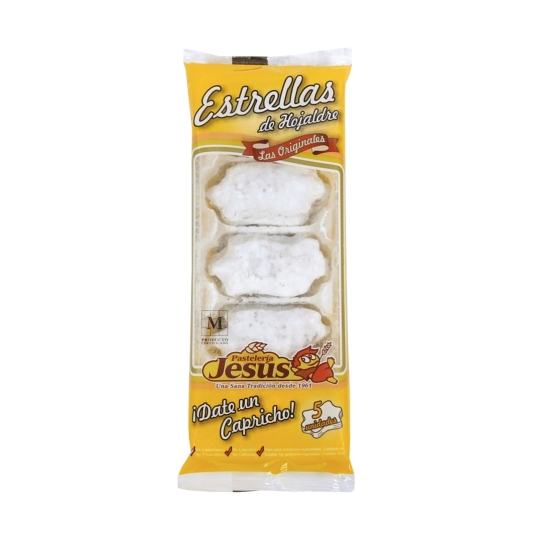 estrellas de hojaldre 5ud., 125g