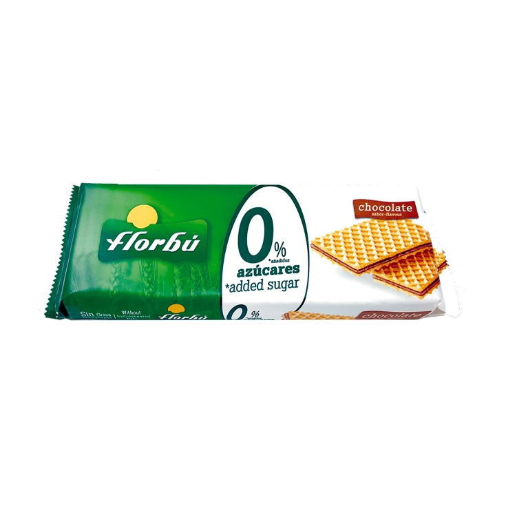 barquillos sin azúcar choco, 160g