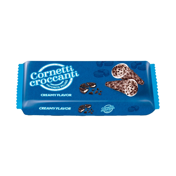 cornetti crocanti black cookies, 100g