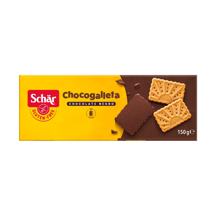 galletas chocolate sin gluten, 150g