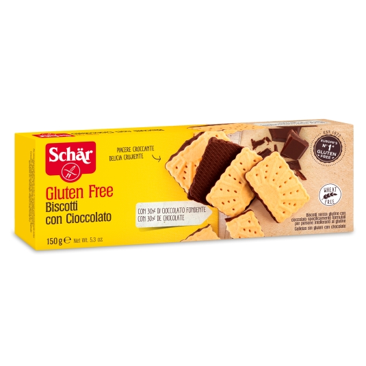 galletas chocolate sin gluten, 150g