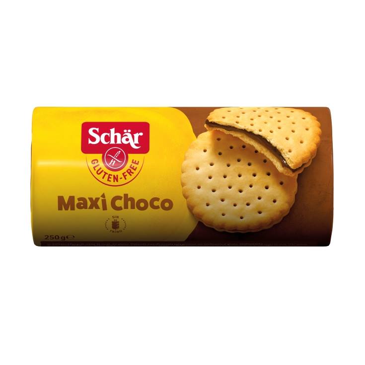 galletas rellenas maxi choco, 250g