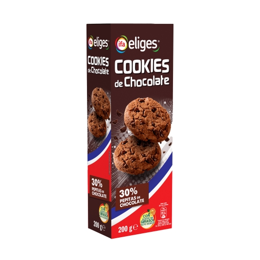 galletas cookies chocolate, 200g