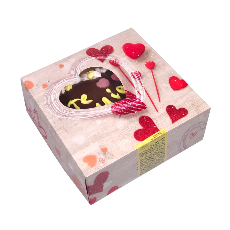 tarta corazón, 500g