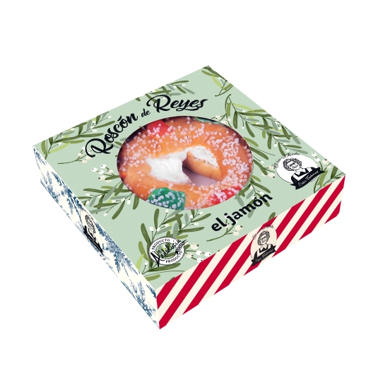 roscón de reyes sabor tradicional, 600g