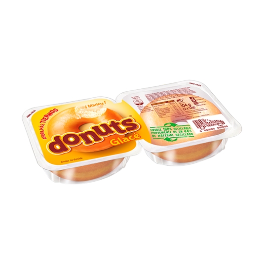donuts glacé 2ud, 104g