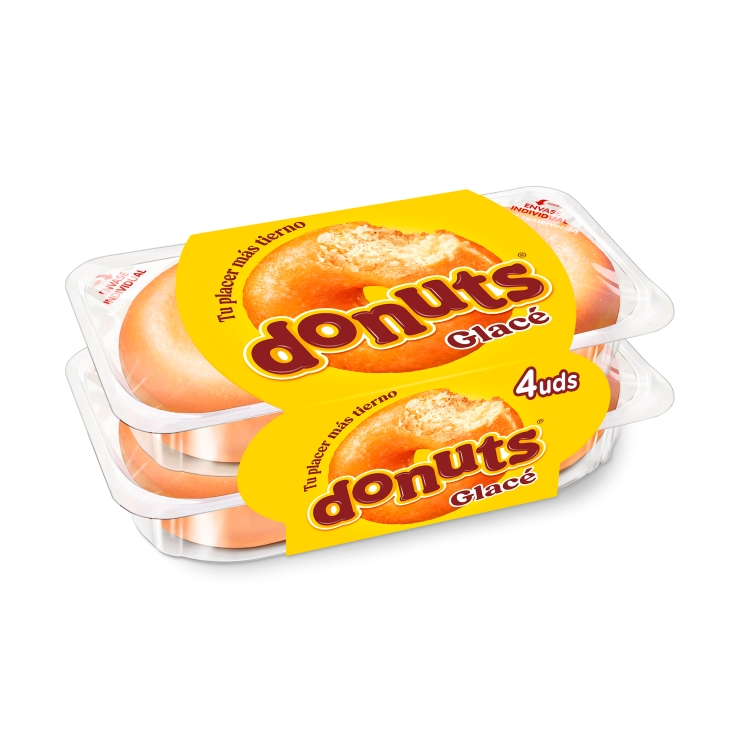 donuts glacé 4ud, 208g