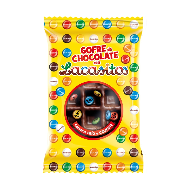 gofre de chocolate, 80g