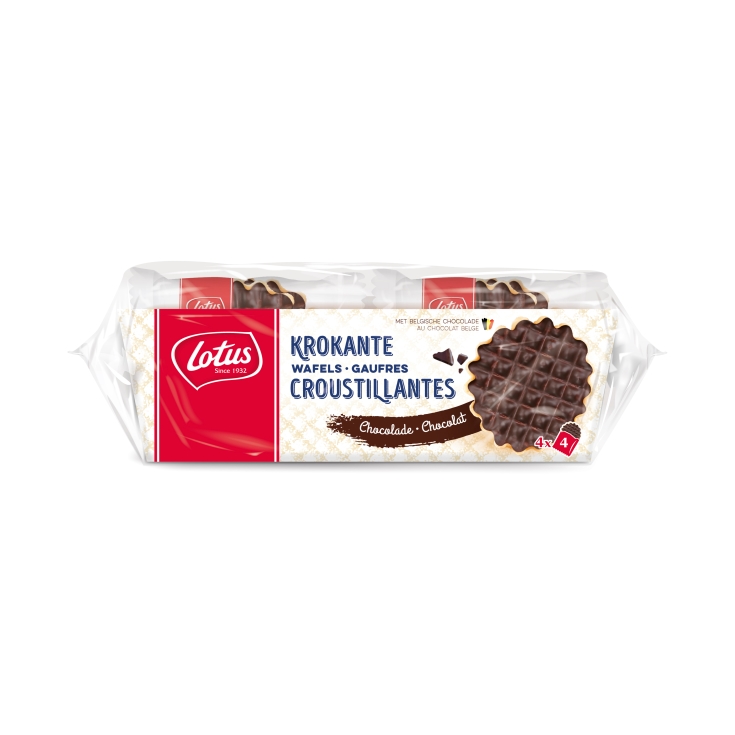 gofres crujientes choco 4ud, 184g