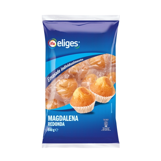 magdalenas redondas, 540g